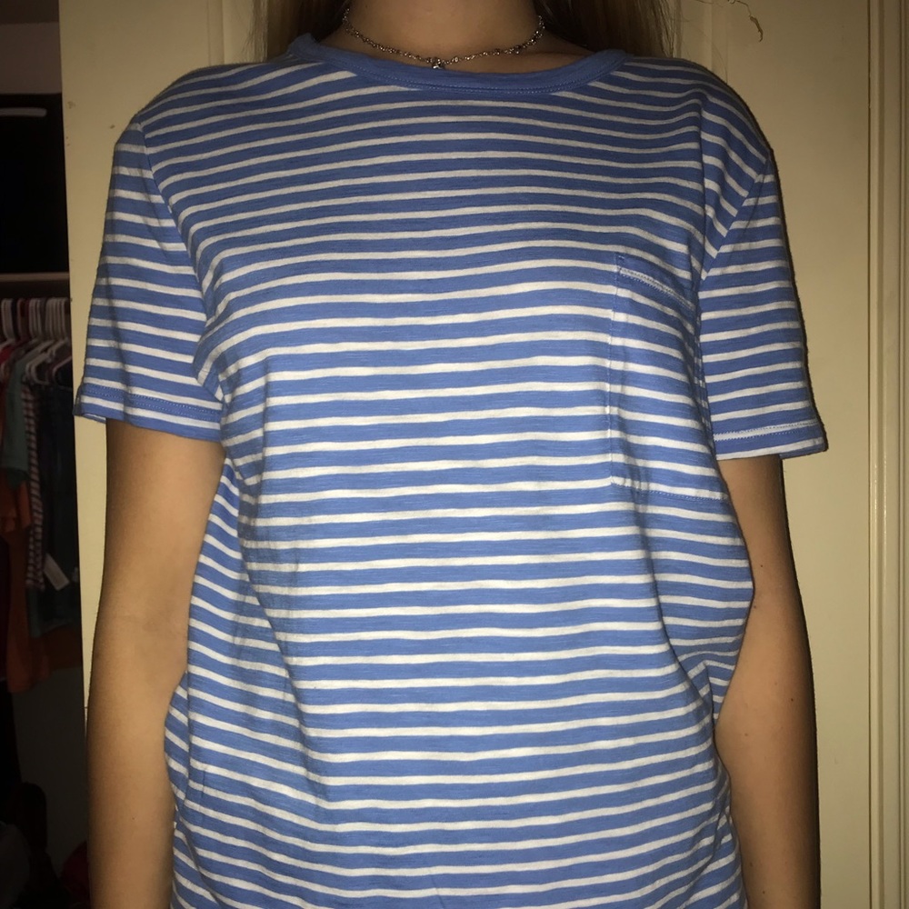 Old navy striped shirt!